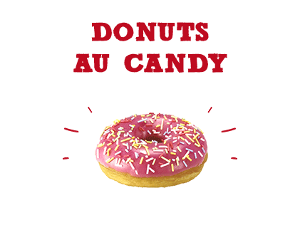 Donuts au candy