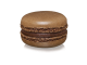Macaron chocolat