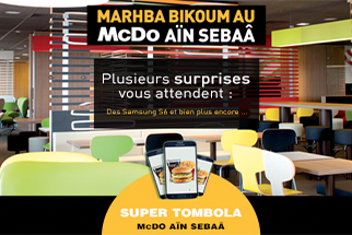 Ouverture McDONALD'S Aïn Sebaâ