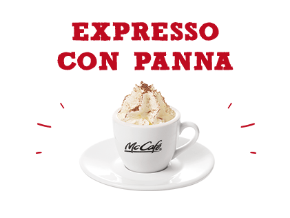 Expresso con panna