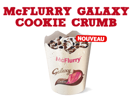 McFlurry  Galaxy Cookie Crumb